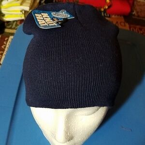 Winter Knit Hat Reduces Heat Loss Unisex Blue